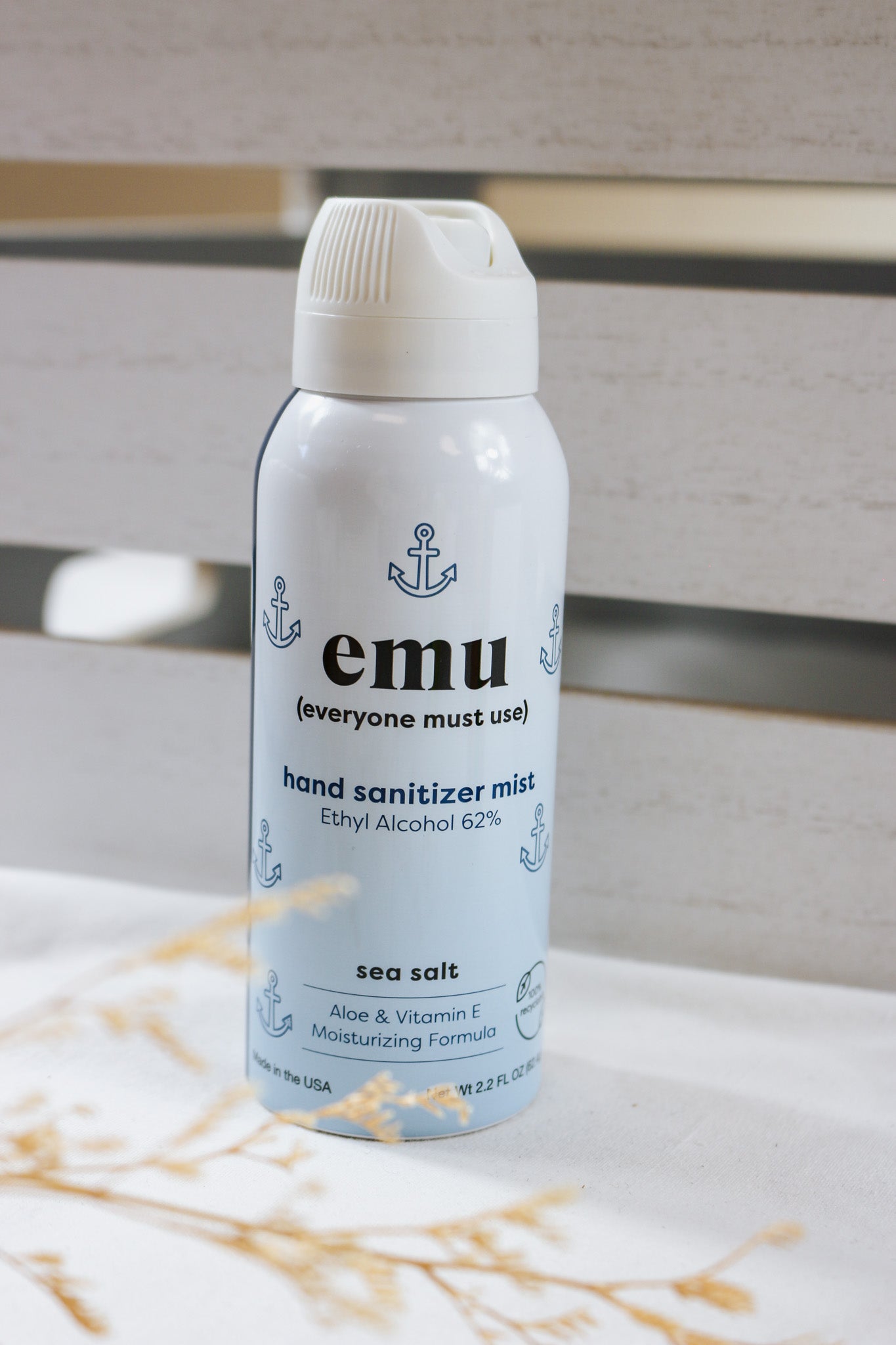 Emu Moisturizing Hand Sanitizer Mist 2.2oz -Sea Salt