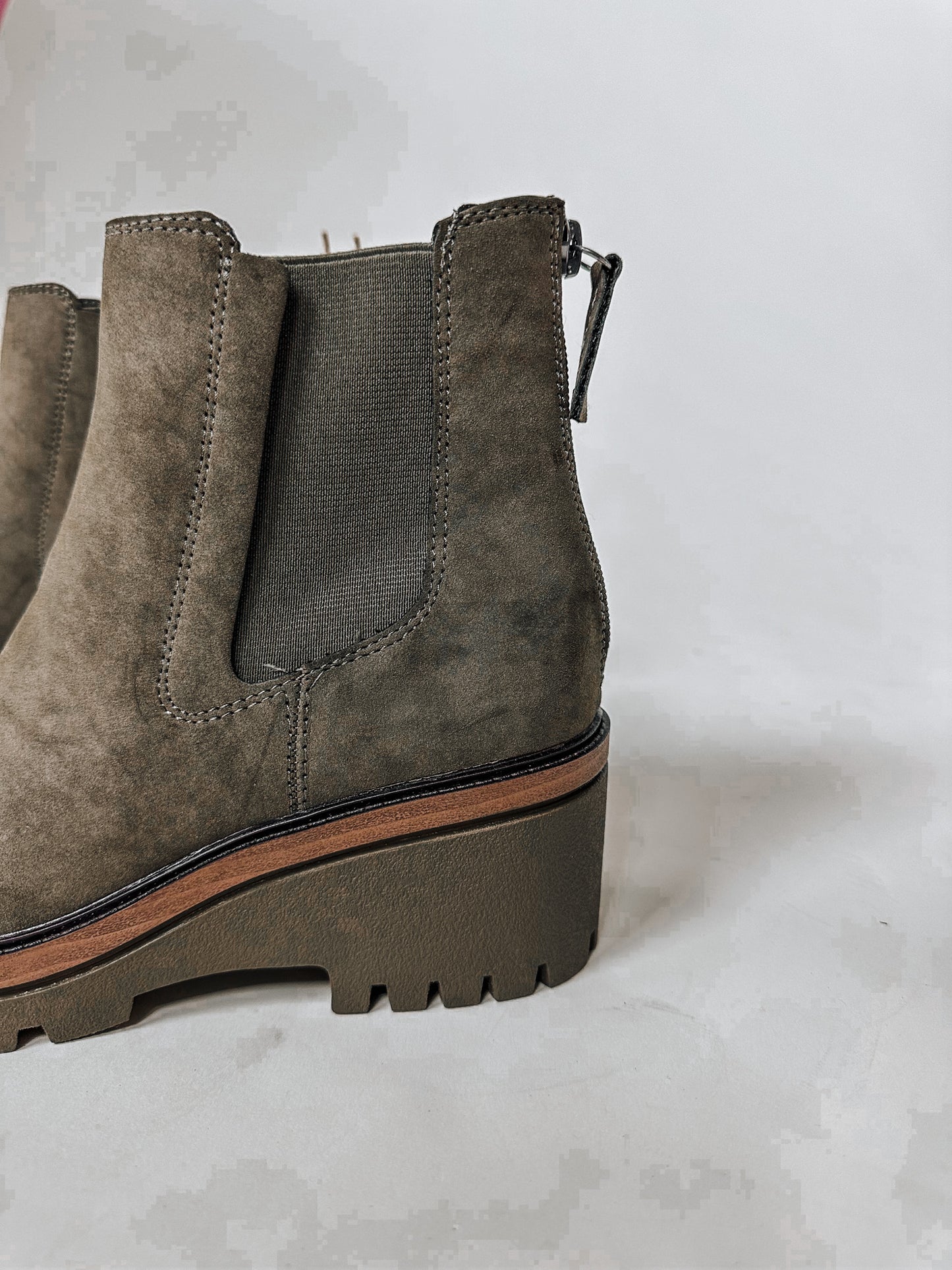 Sefi Khaki Olive MIA Booties