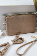 Riley crossbody wristlet bag, shown in one of several available colors