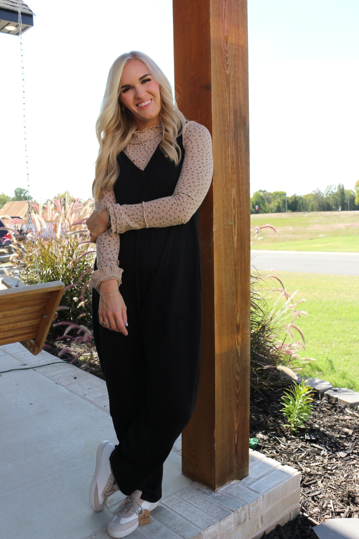 Speak Your Mind Black Jumpsuit