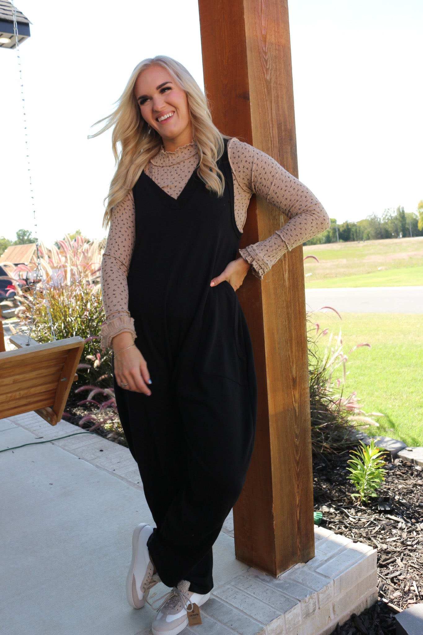 Speak Your Mind Black Jumpsuit