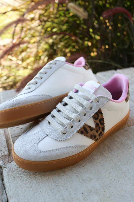 Berlin Ciclista Hielo Pink Leopard Sneaker