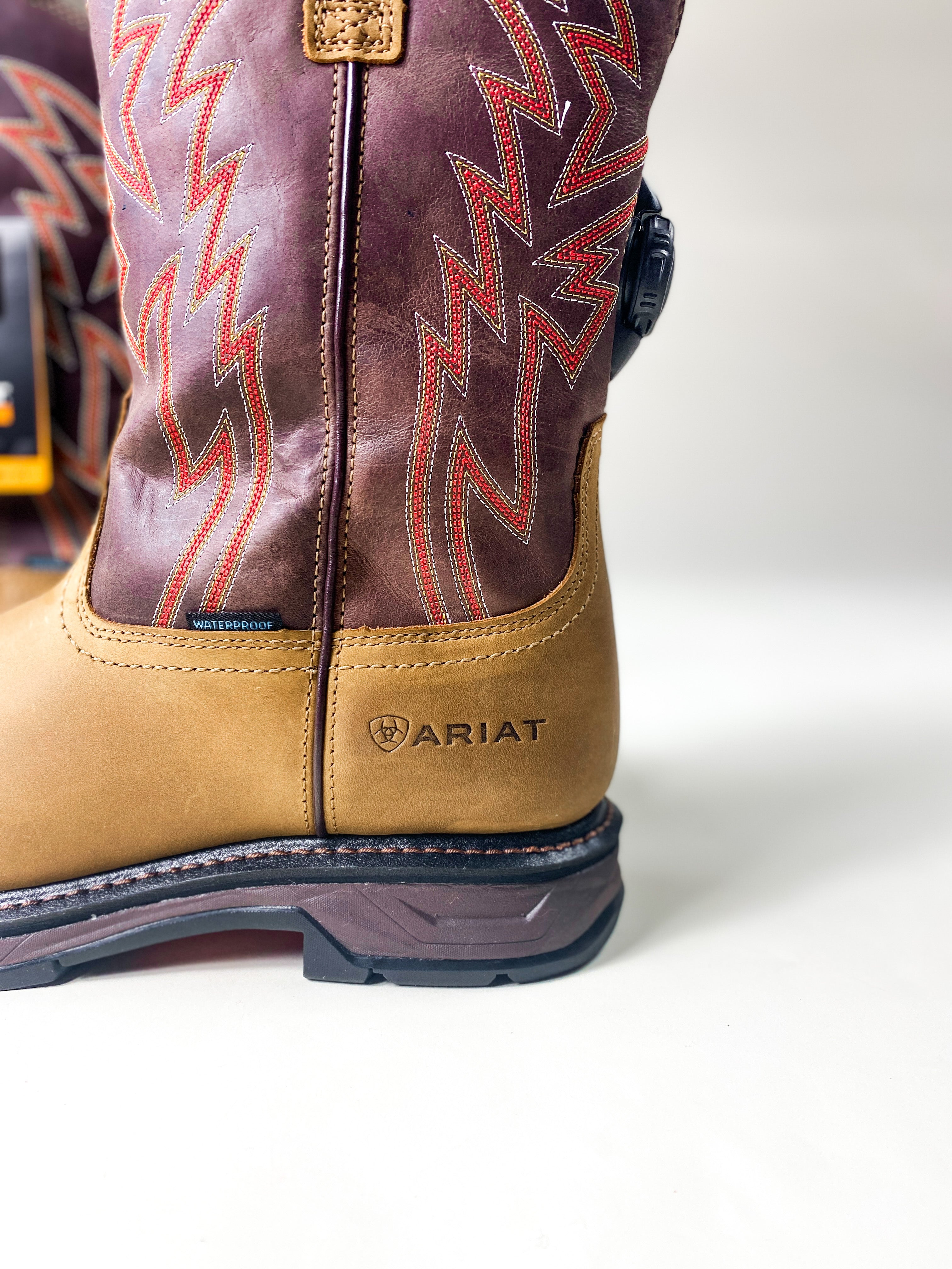 Ariat aged hotsell bark workhog