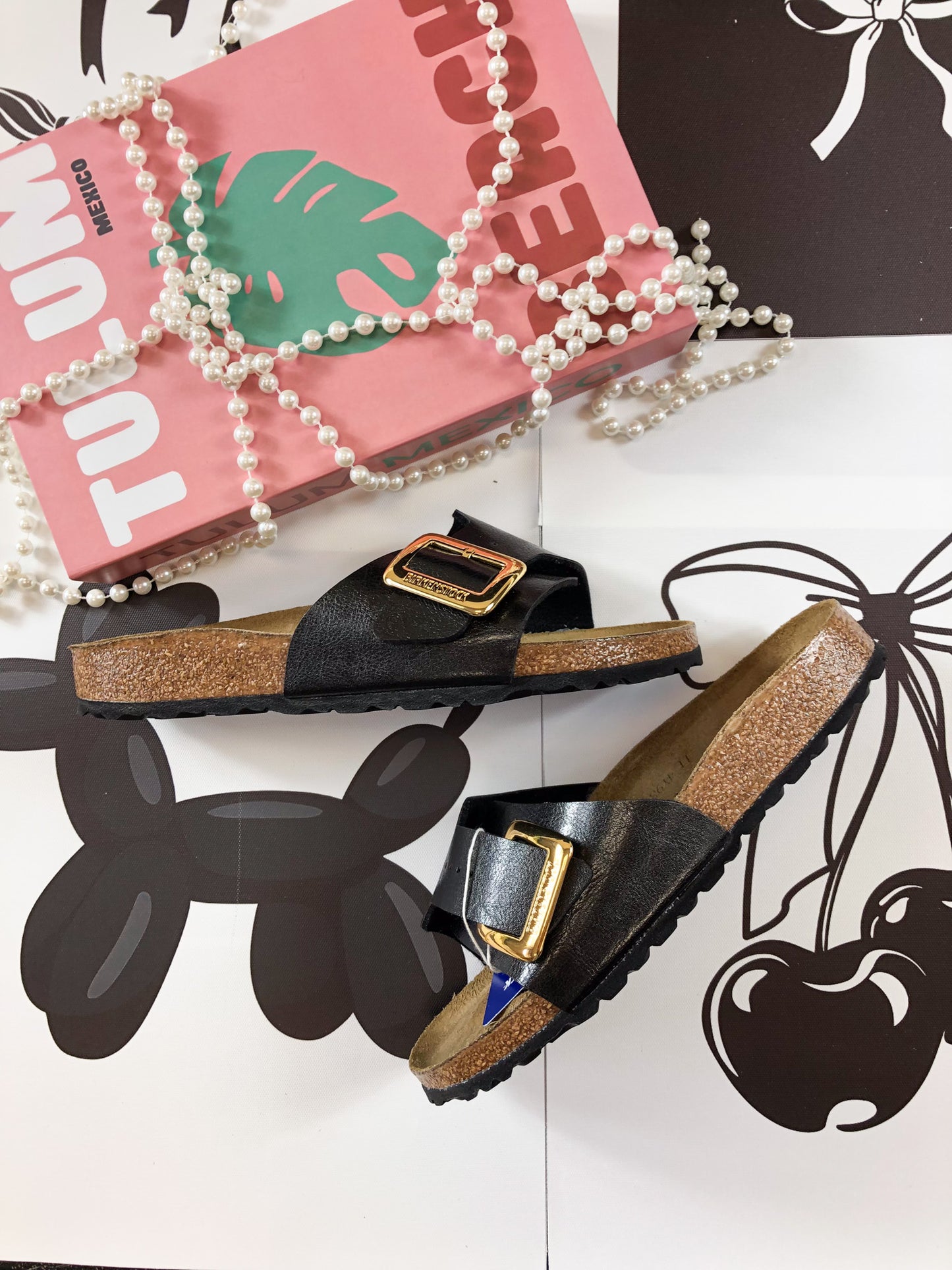 Catalina Luxe Buckle Graceful Licorice Birkenstock Sandal