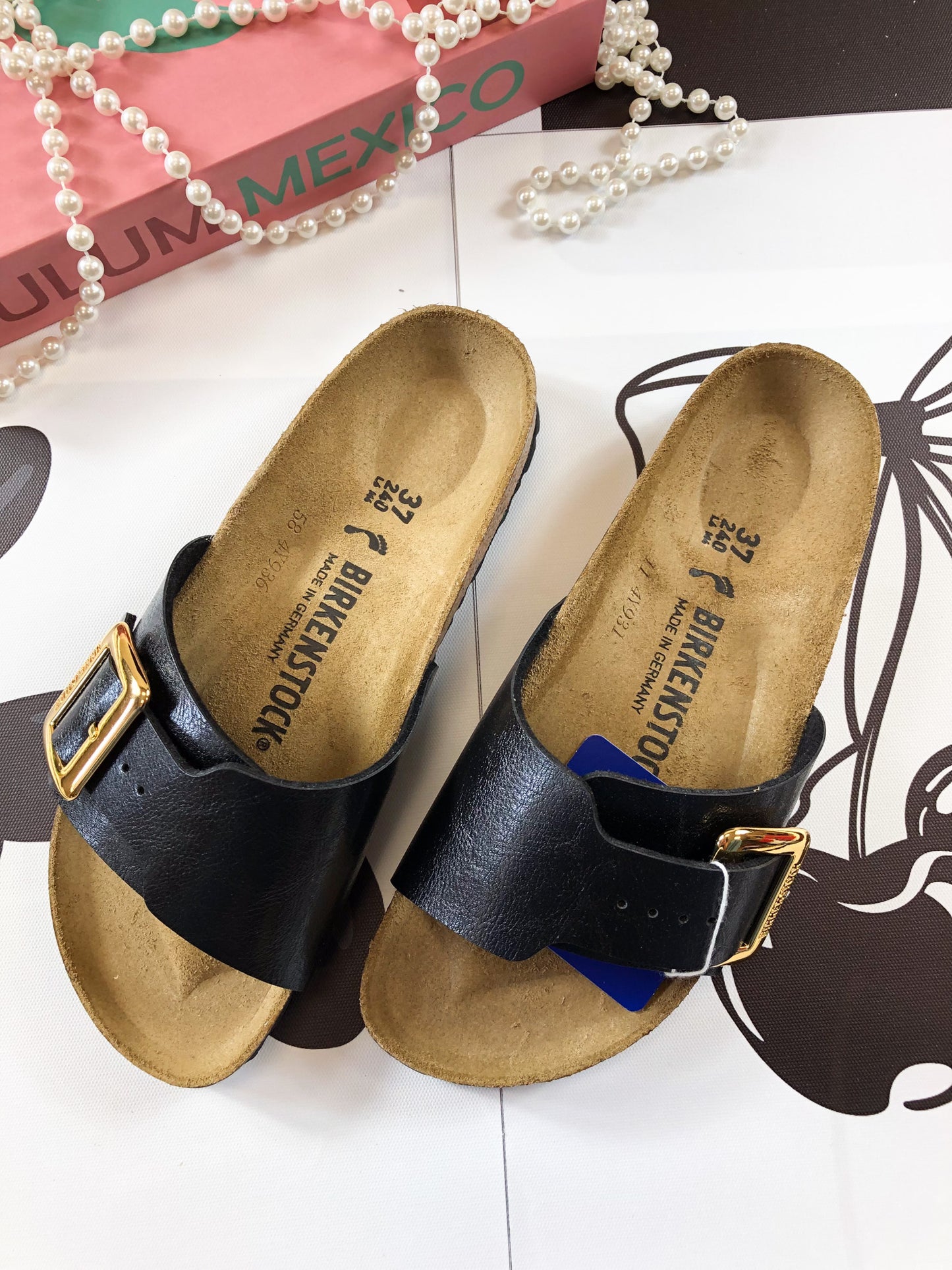 Catalina Luxe Buckle Graceful Licorice Birkenstock Sandal