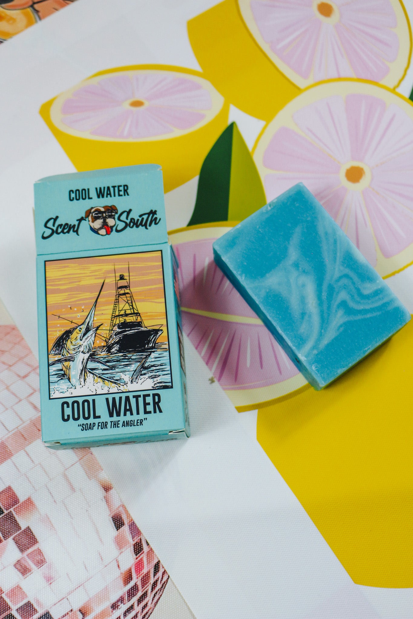 Cool Water Men's Soap Bar