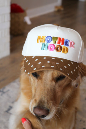 Motherhood Polka Dot Trucker Hat