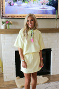 At a Fresh Pace solid ribbed top, shown in one of two available colors