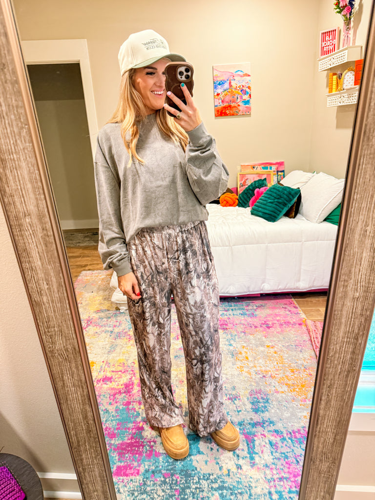 Men's Cameron Seawash Dark Grey Sweatshirt Southern Marsh