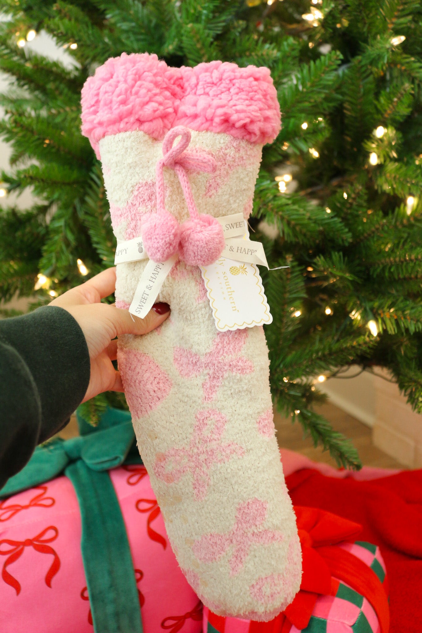 Camper Tall Grip Socks -8 Colors