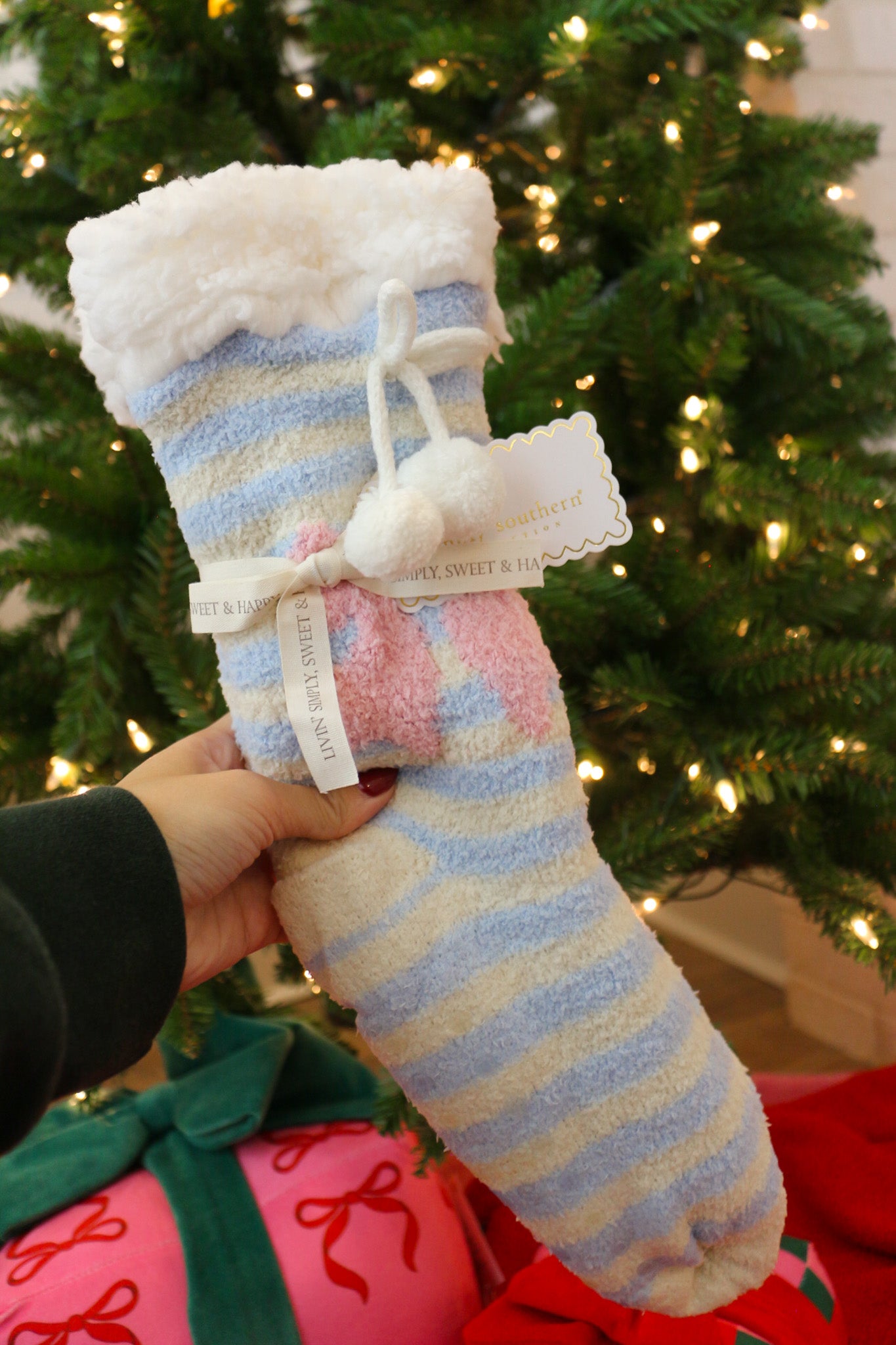 Camper Tall Grip Socks -8 Colors