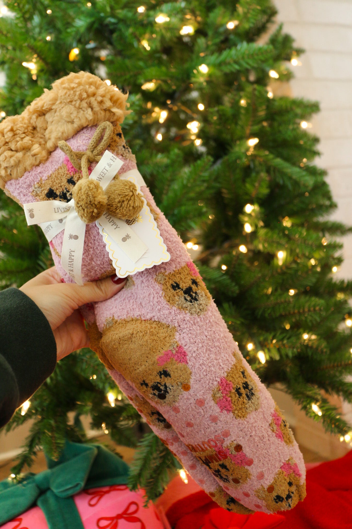 Camper Tall Grip Socks -8 Colors