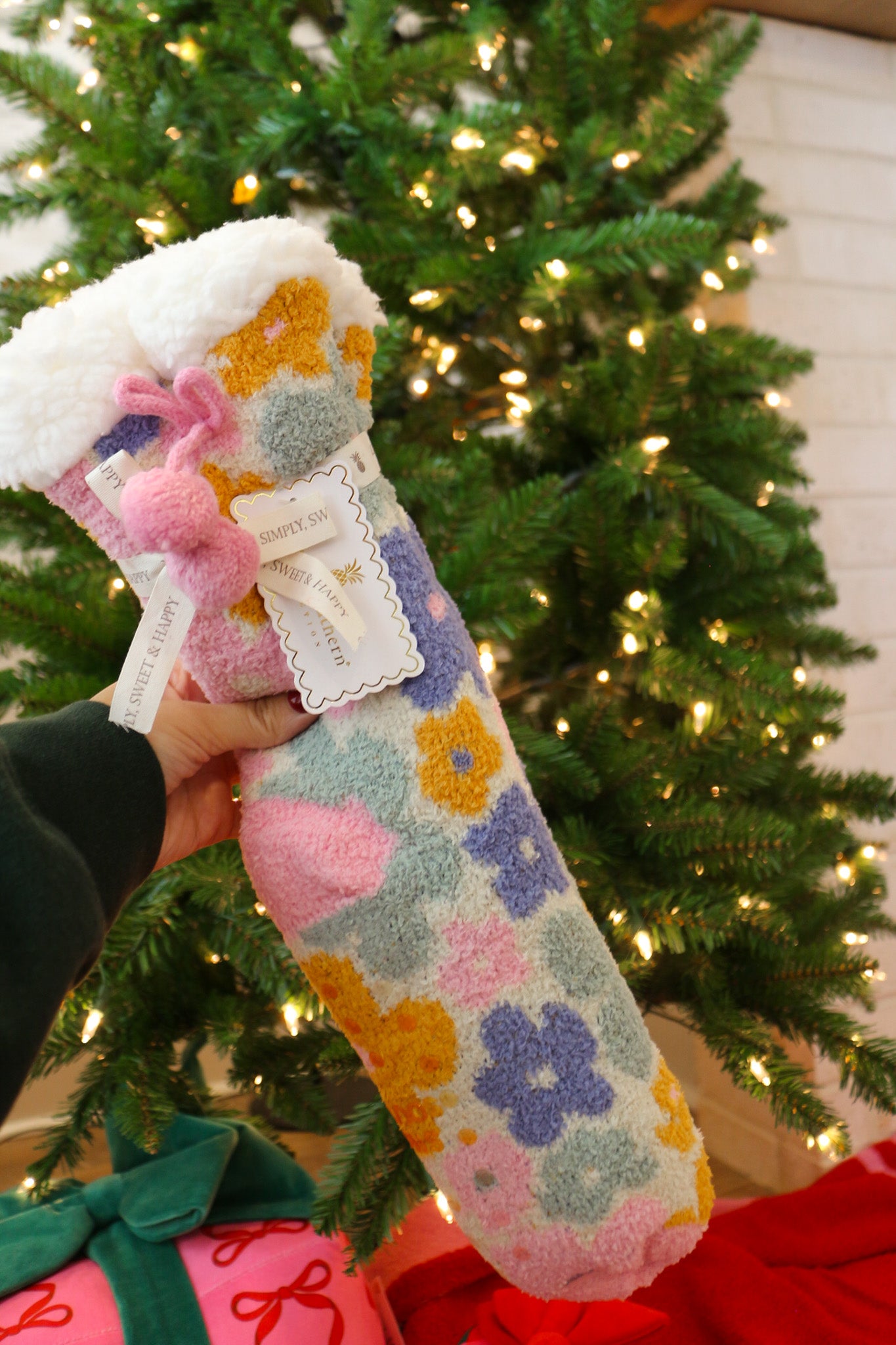 Camper Tall Grip Socks -8 Colors