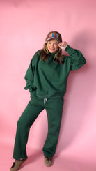 Women's Royce Roberta Baggy Fleece Lounge Pant -4 Colors