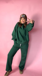 Women's Royce Roberta Baggy Fleece Lounge Pant -4 Colors