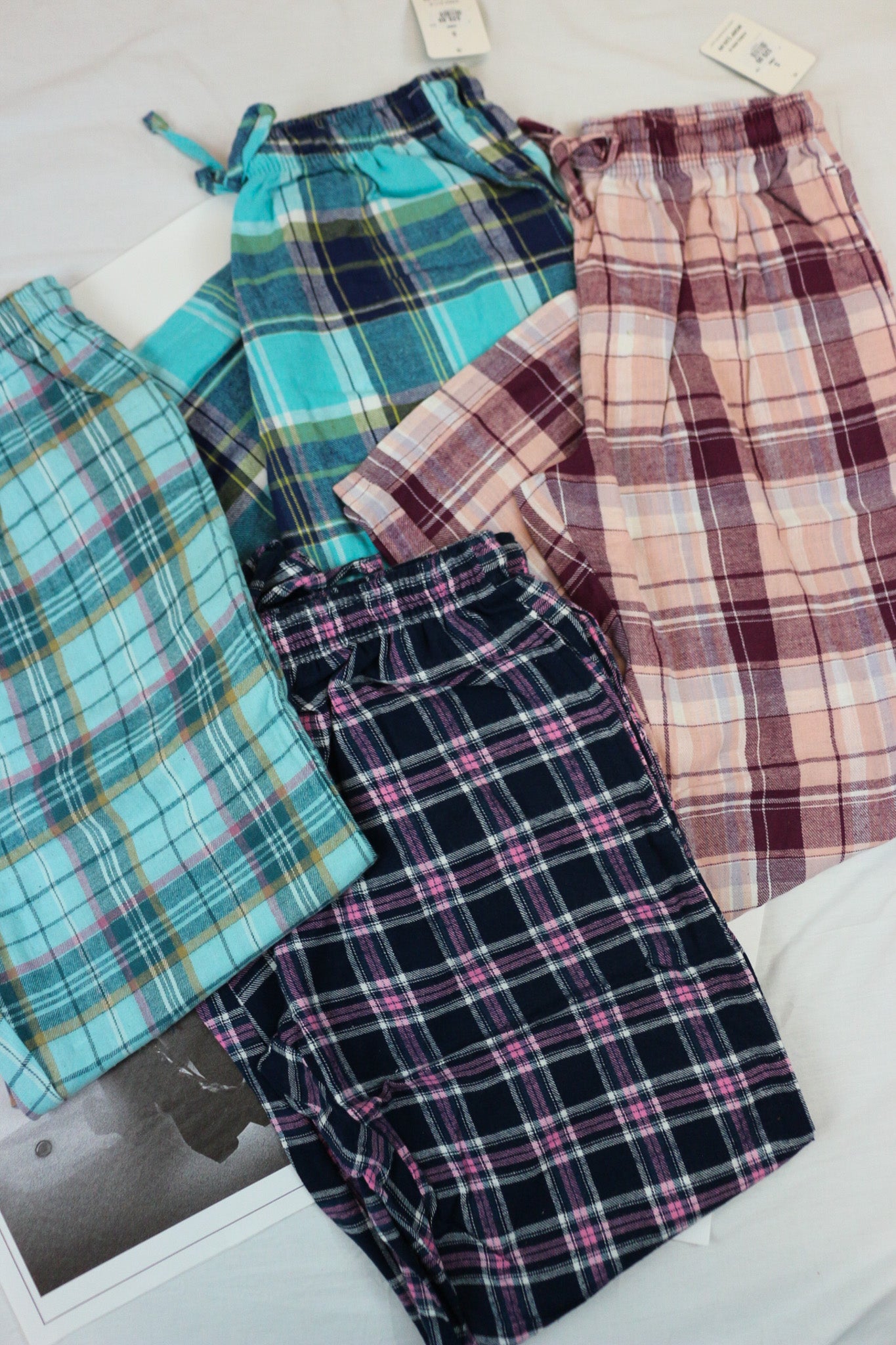 Women's Plaid PJ Pants -4 Colors
