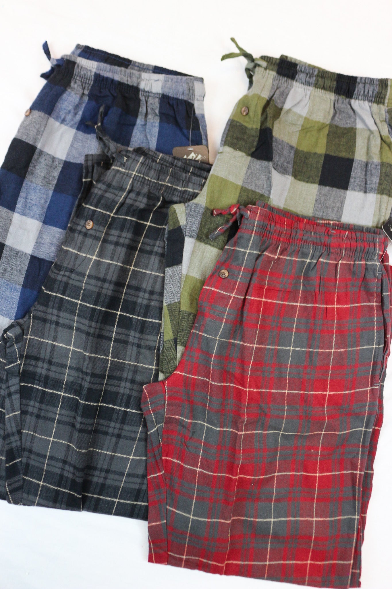 Fletcher Men's Plaid PJ Pants -4 Colors