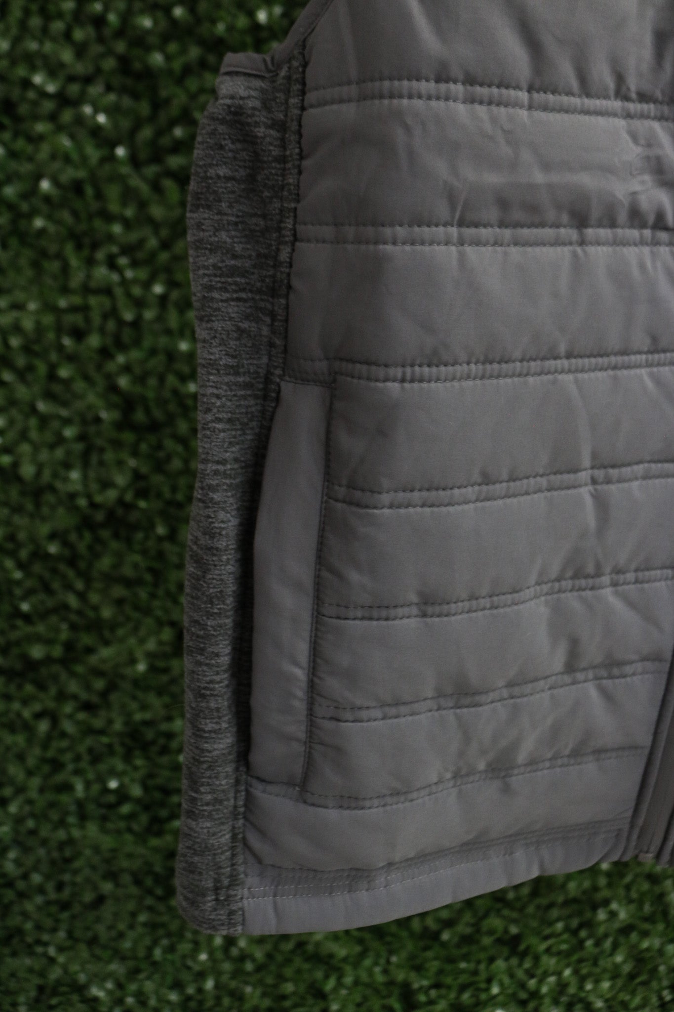 Men's Charcoal Arkansas Razorback Puffer Vest