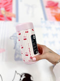 HydroJug slim can cooler, shown in one of two available colors