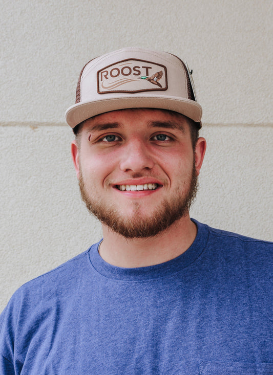 Roost 7 Panel Logo Patch Hat By FieldStone