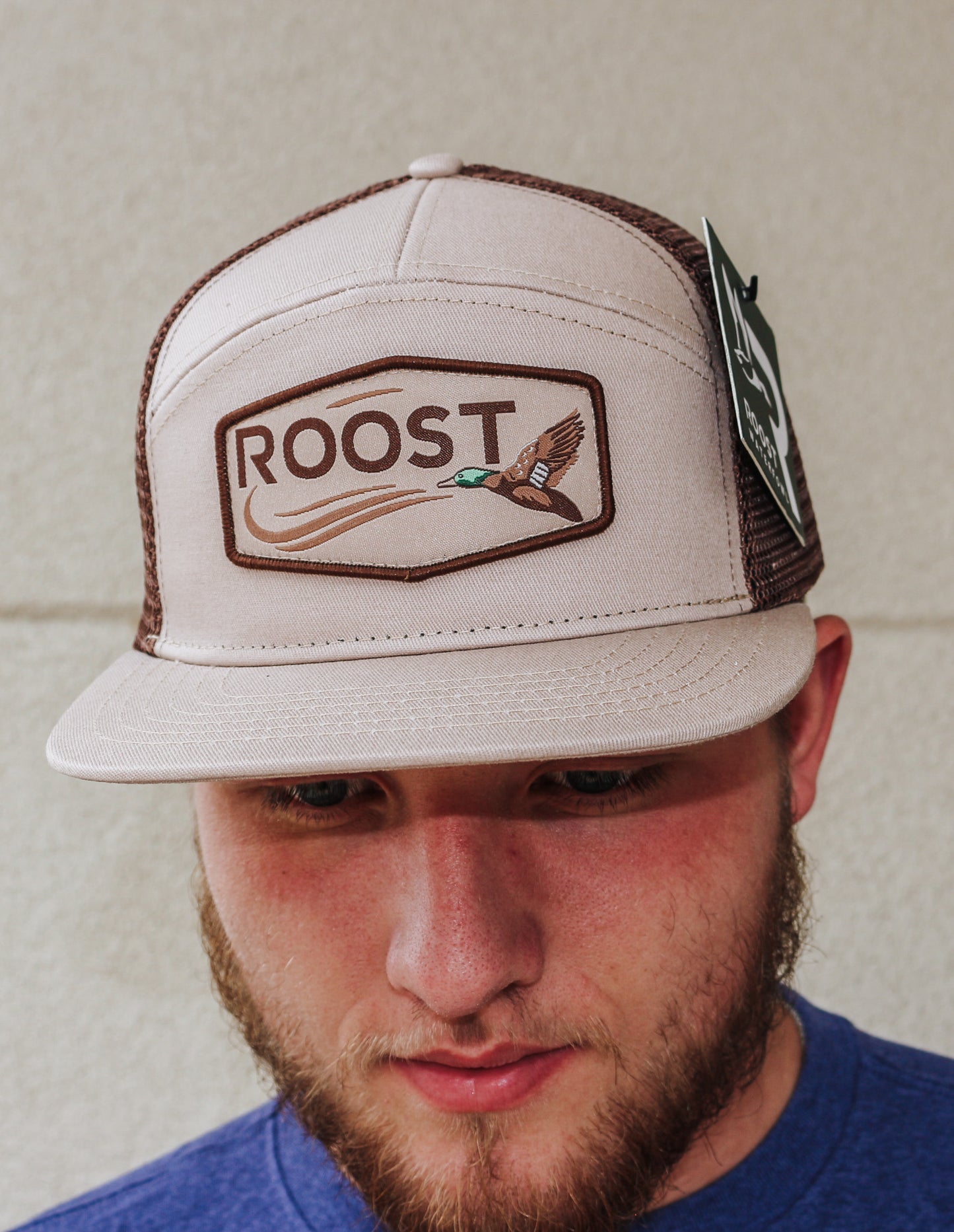 Roost 7 Panel Logo Patch Hat By FieldStone