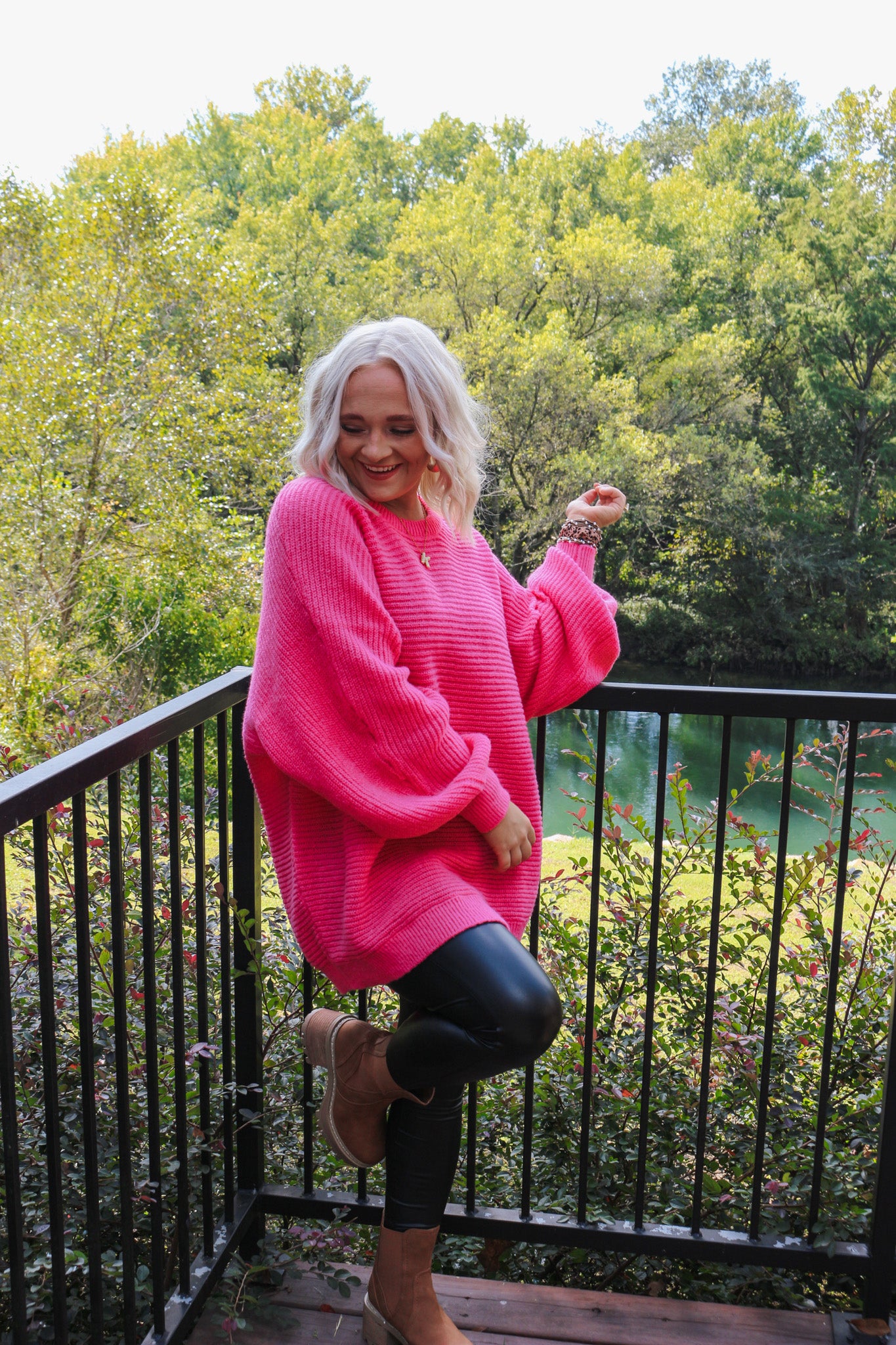 Cue The Comfort Oversized Knit Sweater -3 Colors