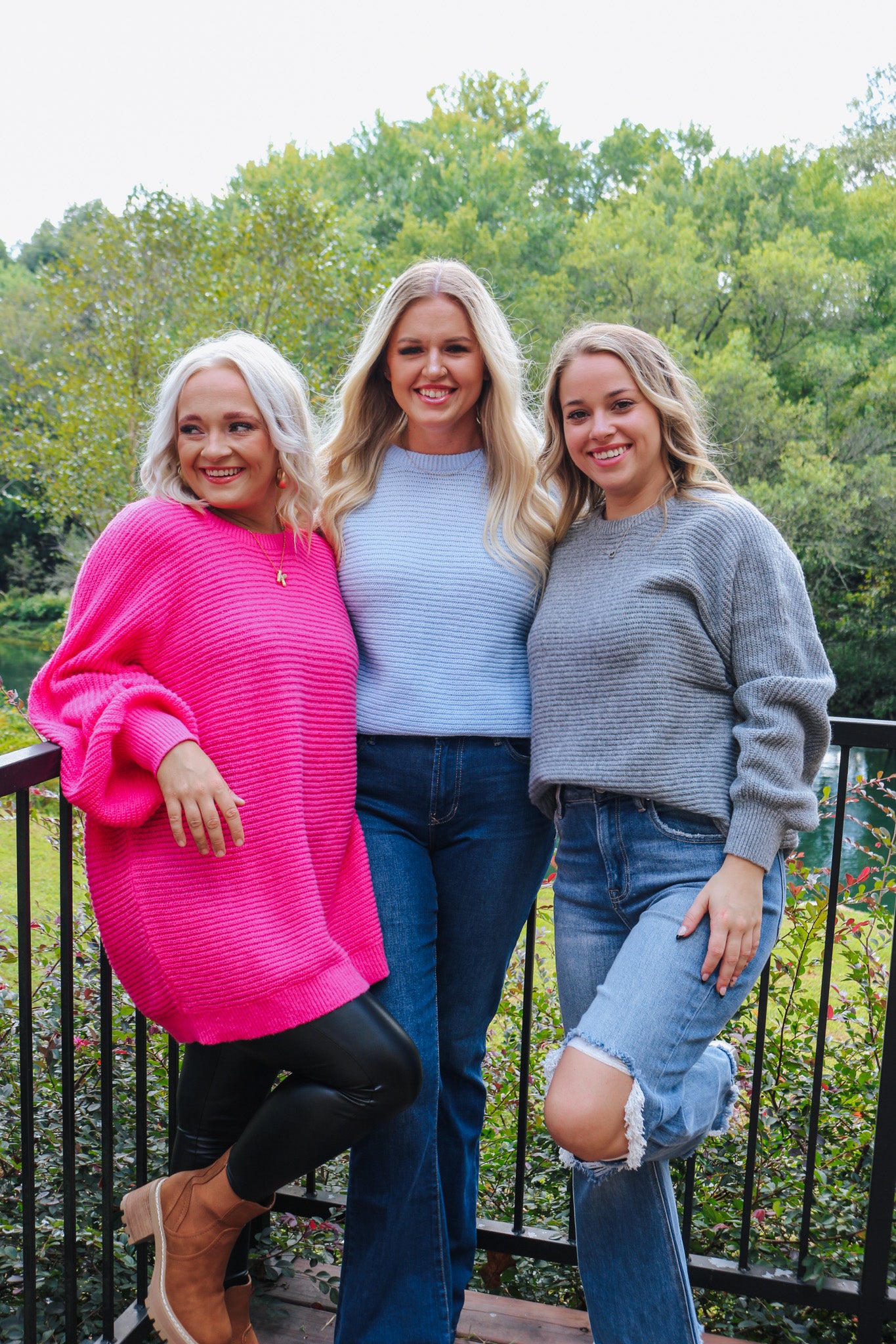 Cue The Comfort Oversized Knit Sweater -3 Colors