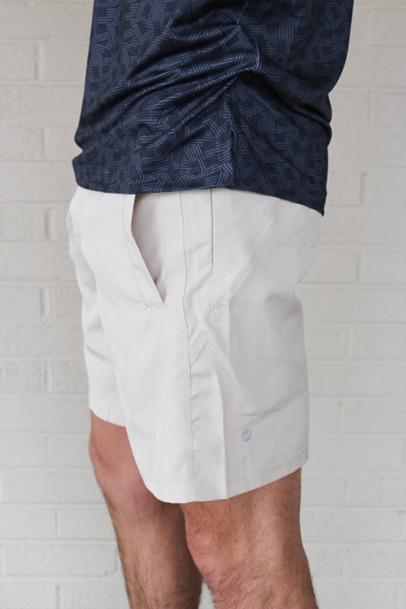 Men's Free Baller Sport Shorts- Stone Khaki