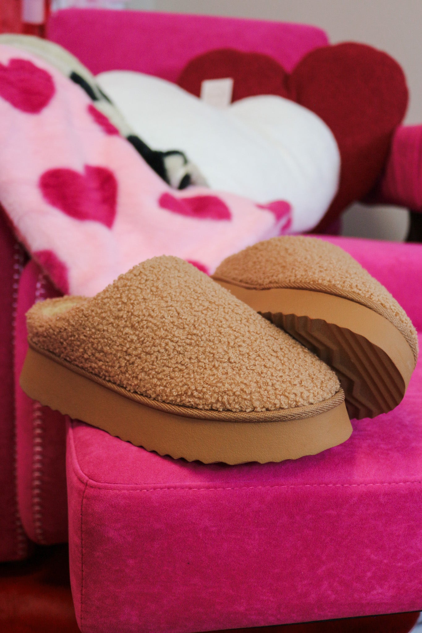 Mia Icee Sherpa House Slippers -2 Colors