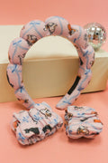 Simply Southern spa headband and wristband set, shown in one of four available colors