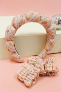 Simply Southern spa headband and wristband set, shown in one of four available colors