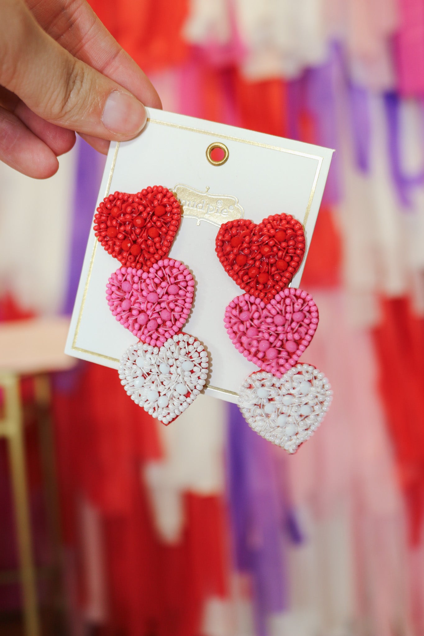 Valentine Beaded Earrings -3 Styles