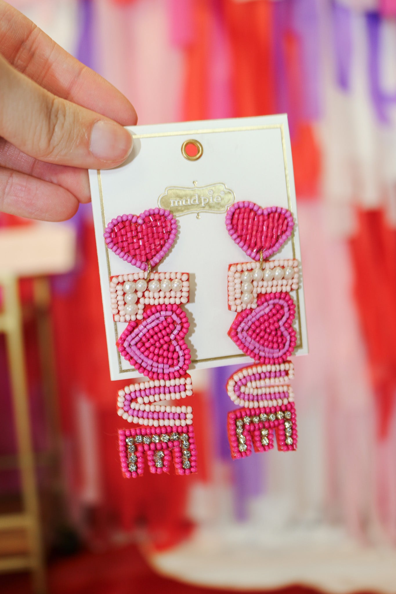 Valentine Beaded Earrings -3 Styles