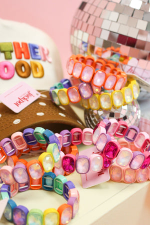 Water Resistant Billie Beaded Bracelet -Multiple Colors