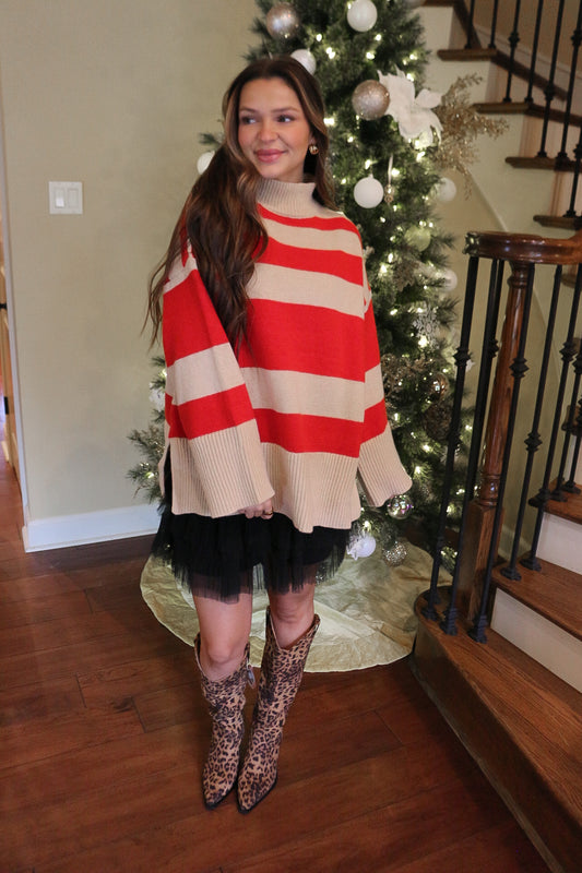 Surprise Surprise Costner Striped Sweater - 2 colors
