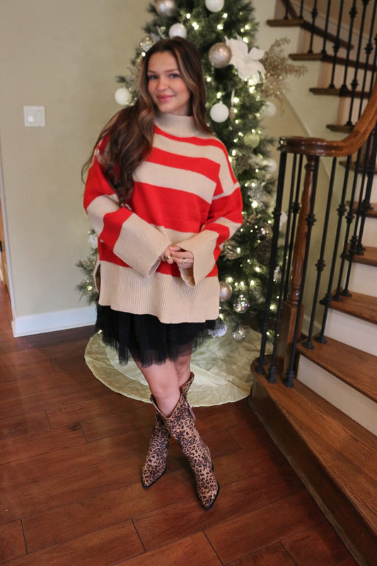 Surprise Surprise Costner Striped Sweater - 2 colors