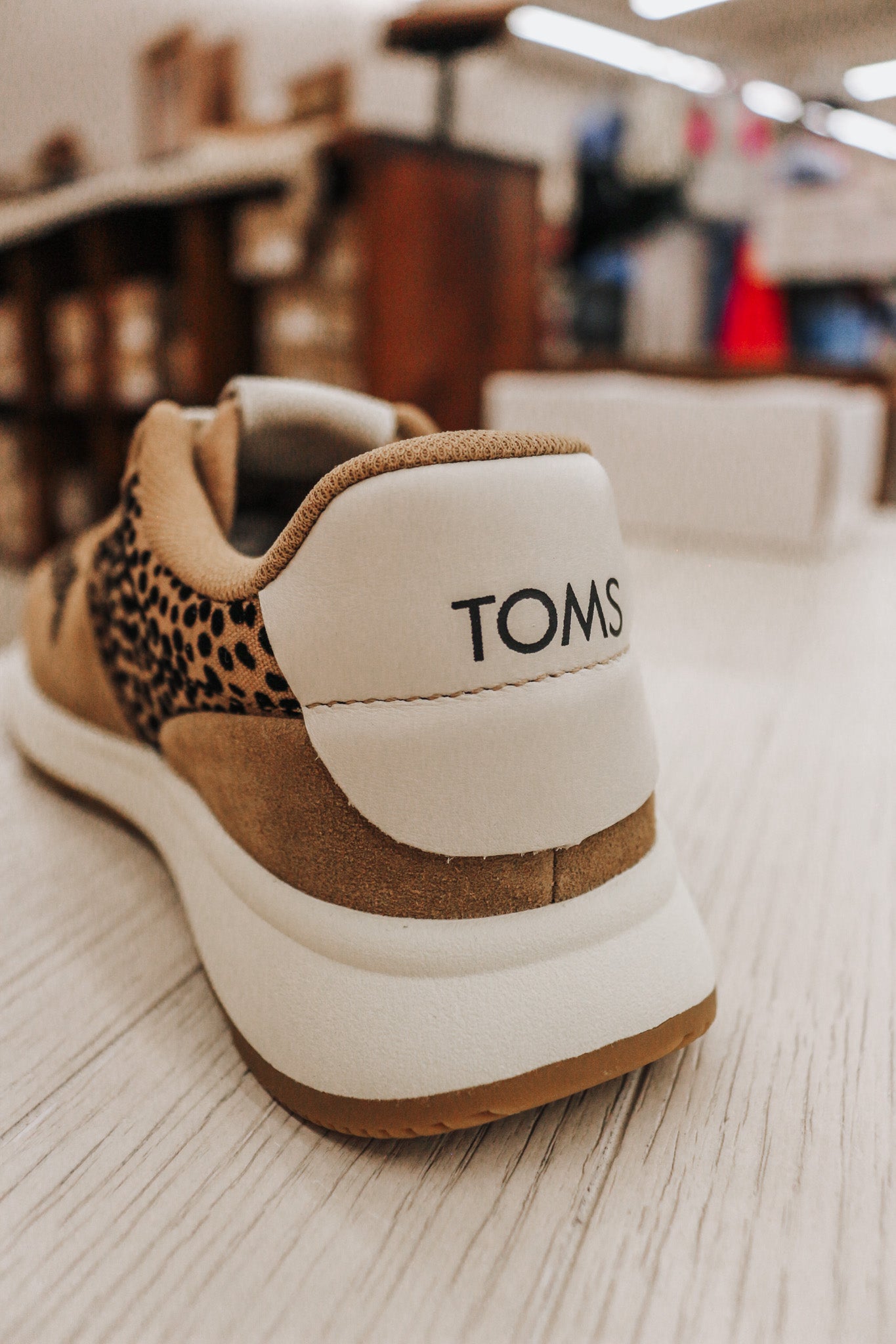 Retro Runner Cheetah Water Repellent Sneaker By Toms