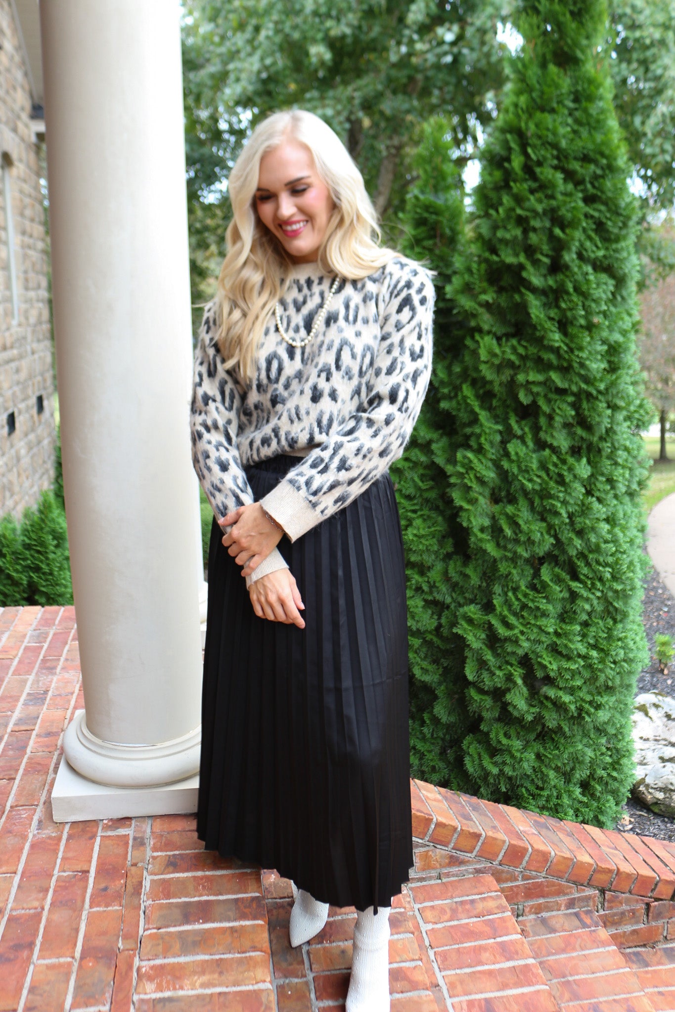 Skipping Out Townes Pleated Skirt - 2 Colors