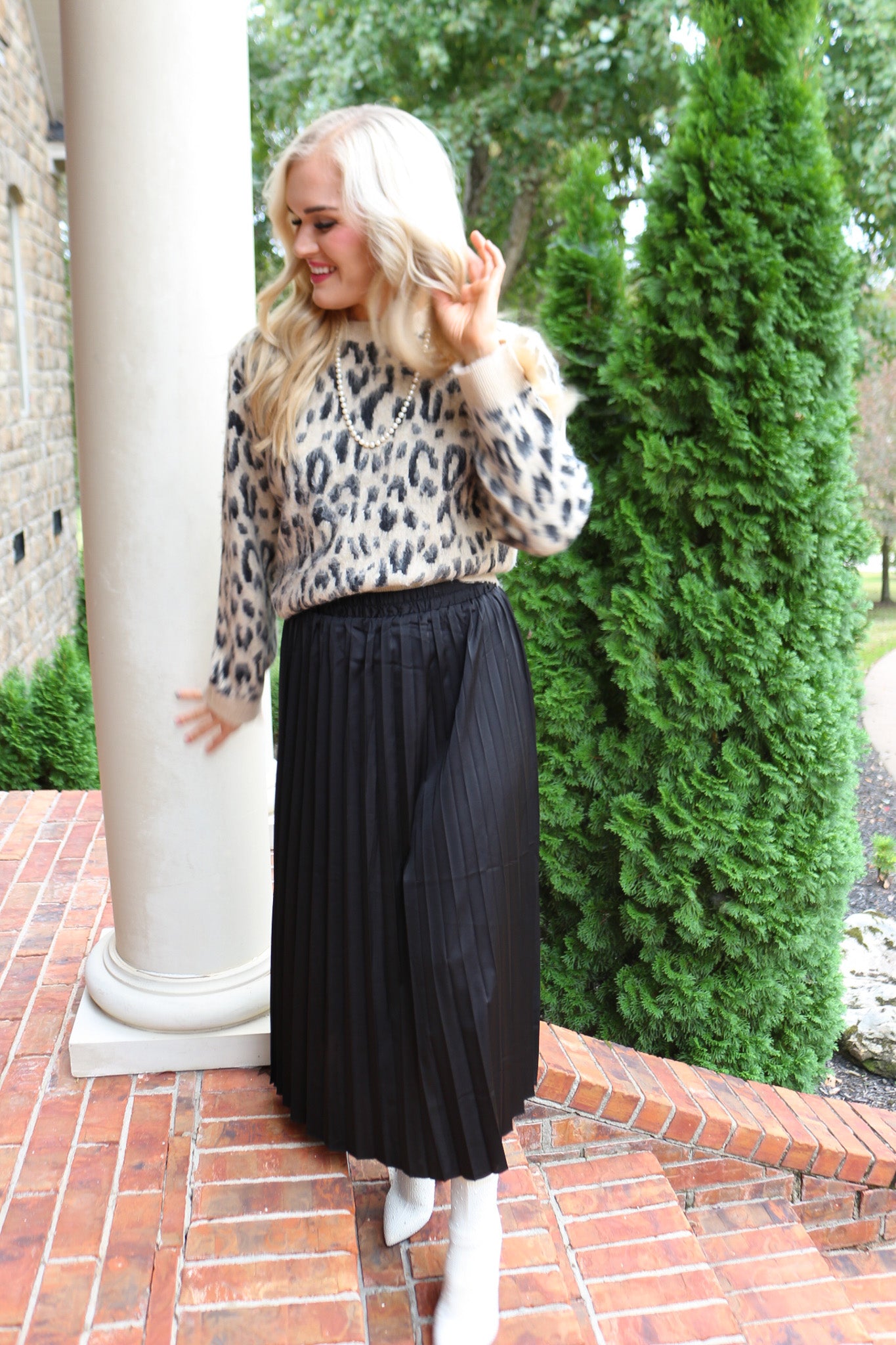 Skipping Out Townes Pleated Skirt - 2 Colors