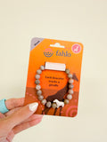 Fahlo Trek giraffe tracking bracelet, shown in one of two available colors