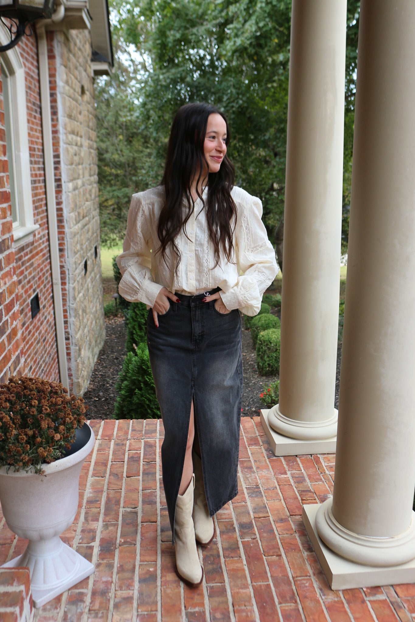 Alberta White Blouse