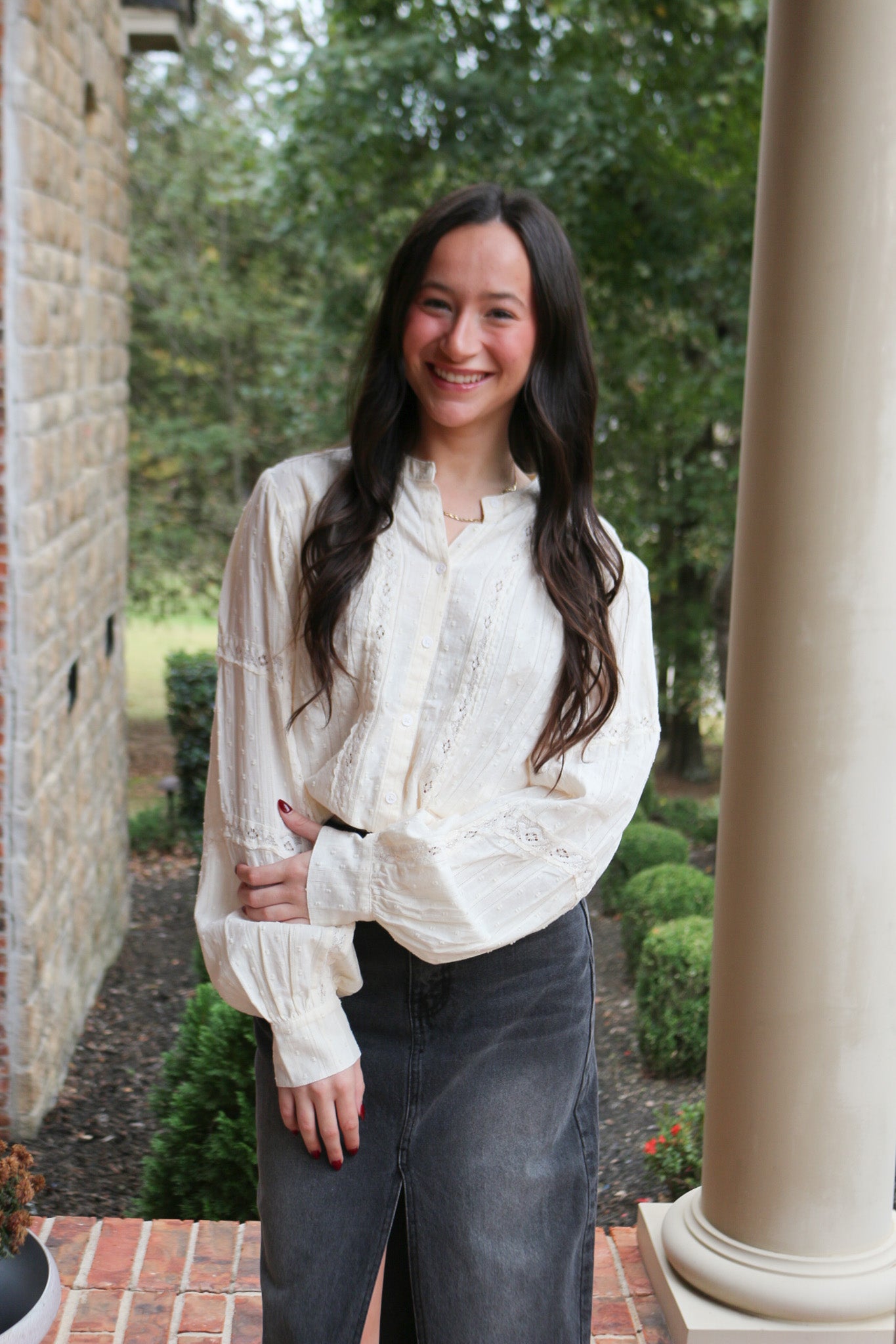Alberta White Blouse