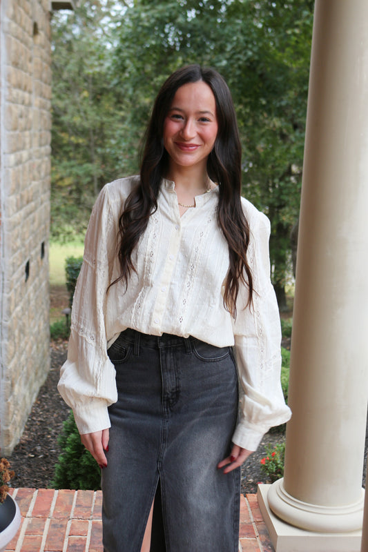 Alberta White Blouse