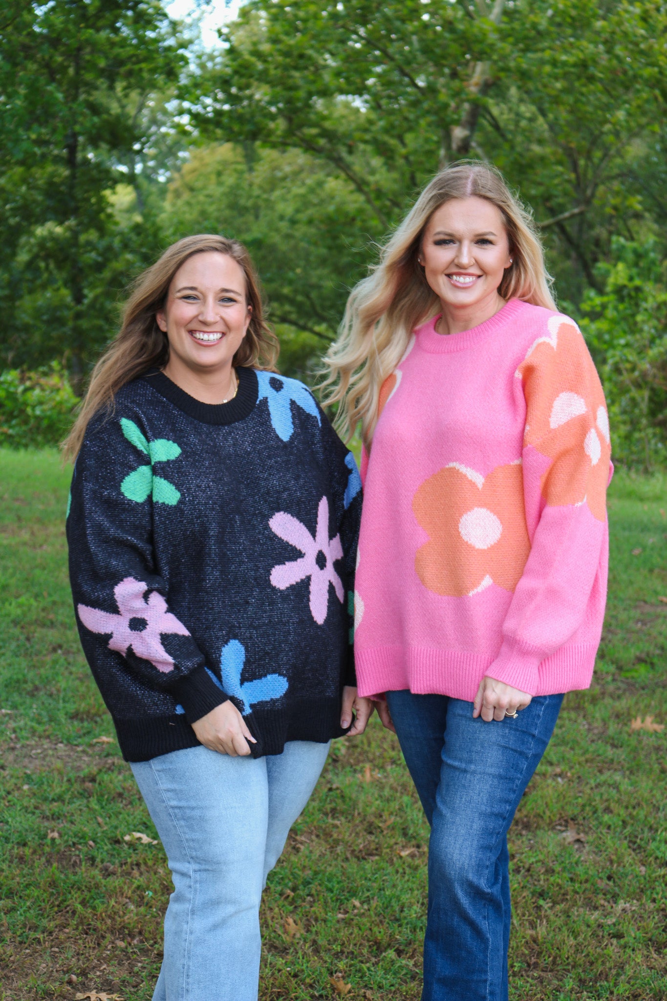 Garden Of Truths Jadie Floral Sweater -3 Colors