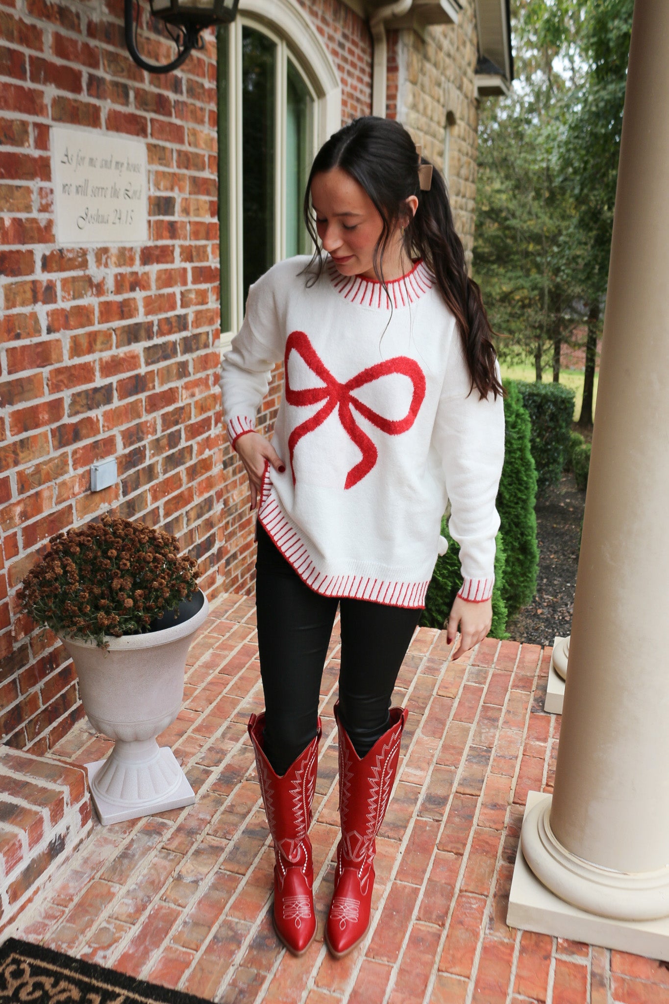 Restless Heart Wilder Bow Sweater - 2 Colors