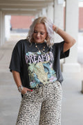 Dreamer In Paradise Oversized Graphic Tee