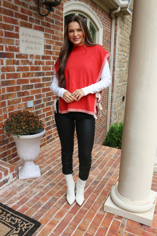 Isbister High Rise Skinny Leg Black Leather Jeans By Silver