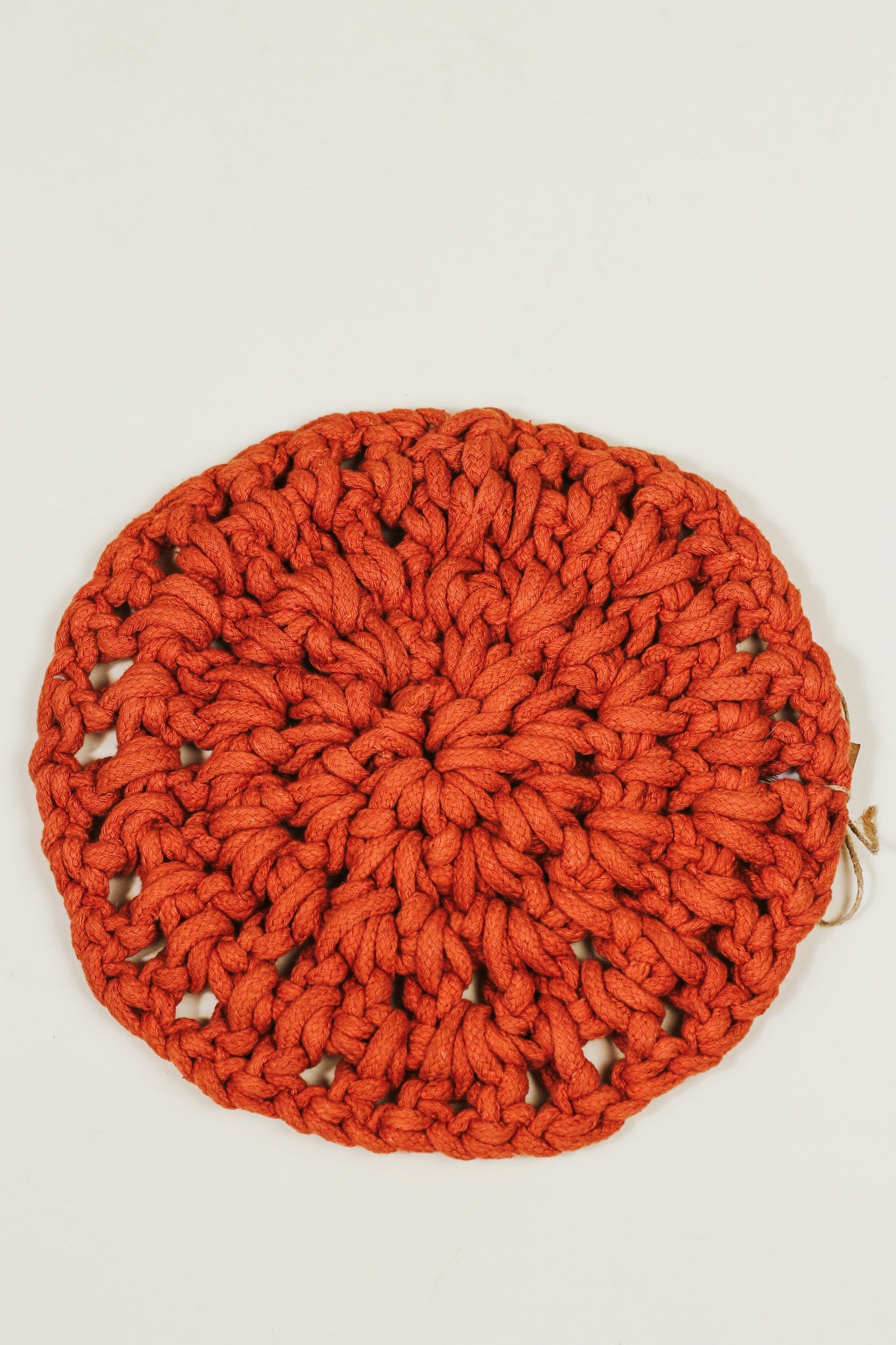 Terracotta Knotted Trivet