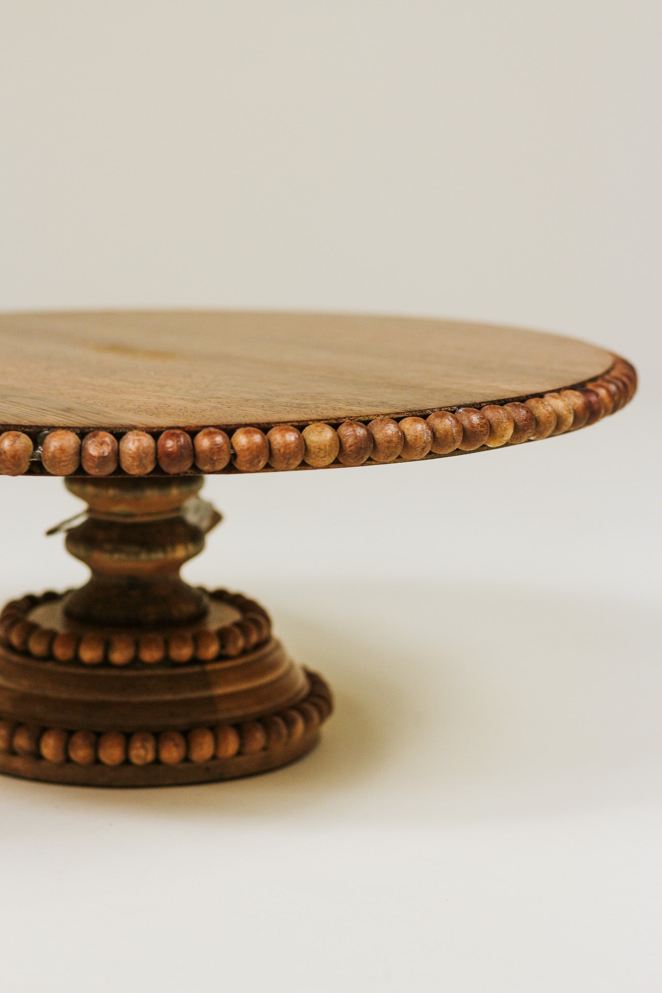 Wood Cake Stand