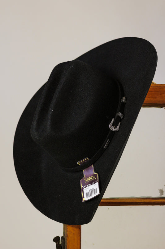 Eddy Rumble Black Bailey Hat